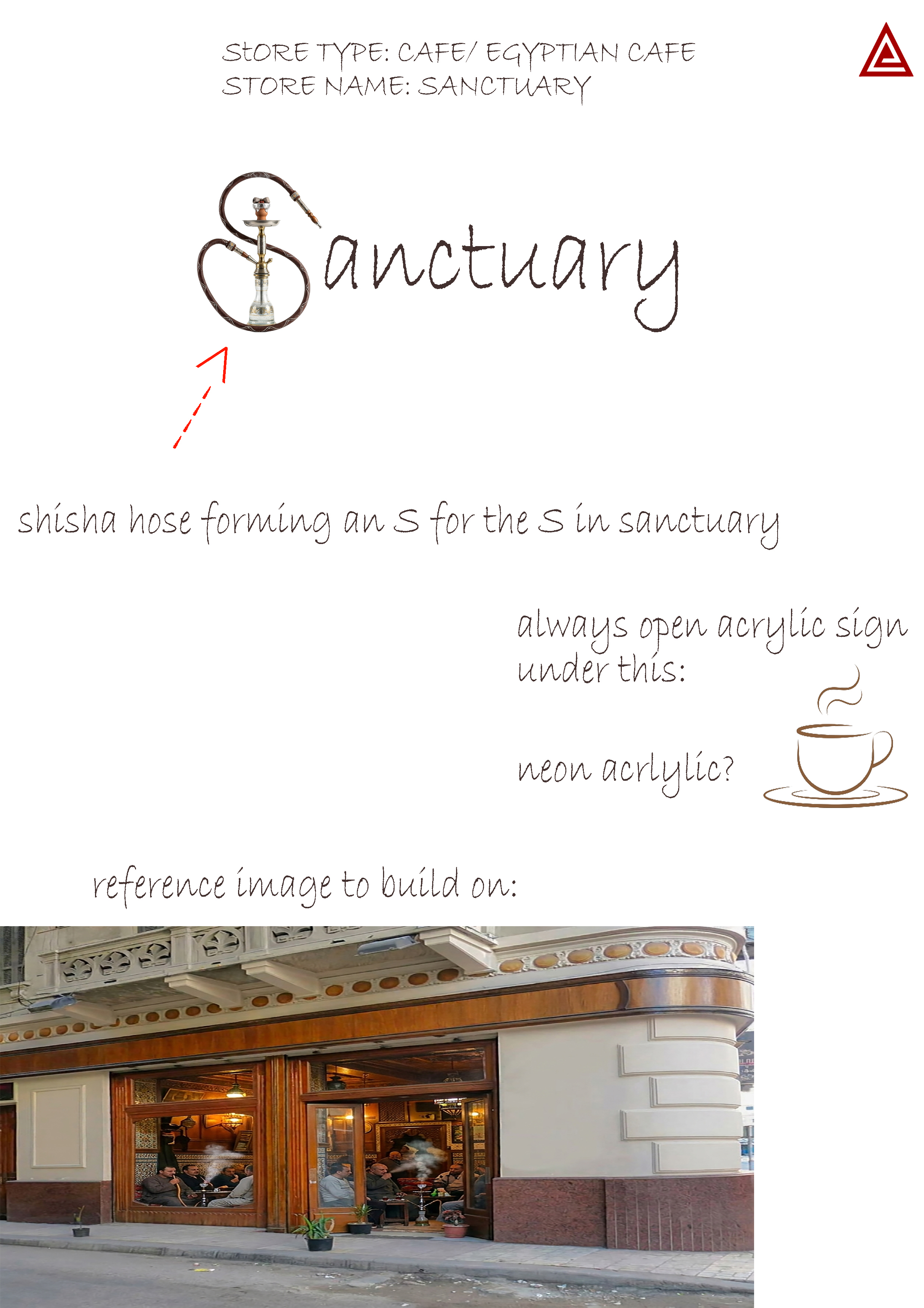 Storefront Rebrand / Before